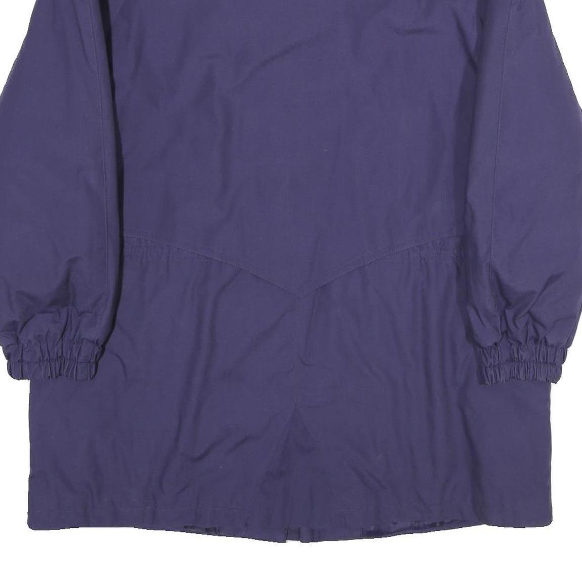 KARNER Womens Purple Zip Jacket XL Polyester Blend Classic Casual Outerwear