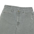 WRANGLER Mens Grey Casual Cotton Blend L W36 Relaxed Fit Shorts