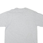 REEBOK Mens Grey Super Bowl Champions Graphic T-Shirt L Short Sleeve Crew Neck