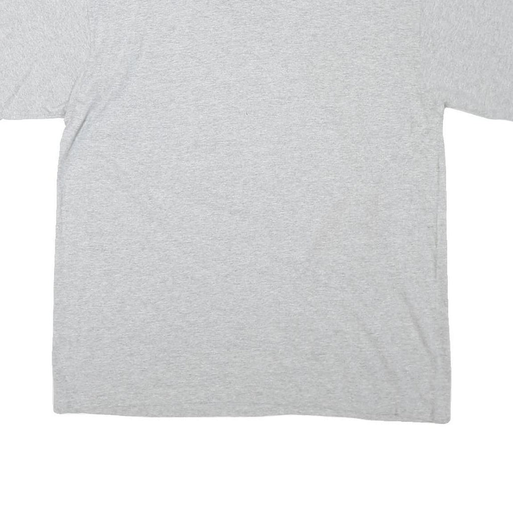 REEBOK Mens Grey Super Bowl Champions Graphic T-Shirt L Short Sleeve Crew Neck