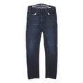 NAUTICA Womens Regular Fit Straight Dark Blue Denim Jeans W28 L27 Classic Cotton