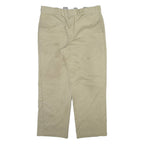 DICKIES 874 Workwear Mens Trousers Beige Regular Straight W38 L29