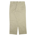 DICKIES 874 Workwear Mens Trousers Beige Regular Straight W38 L29