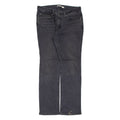 LEVI'S Superlow Womens Jeans Black Slim Bootcut Charcoal Wash W30 L30