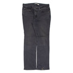 LEVI'S Superlow Womens Jeans Black Slim Bootcut Charcoal Wash W30 L30