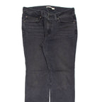 LEVI'S Superlow Womens Jeans Black Slim Bootcut Charcoal Wash W30 L30