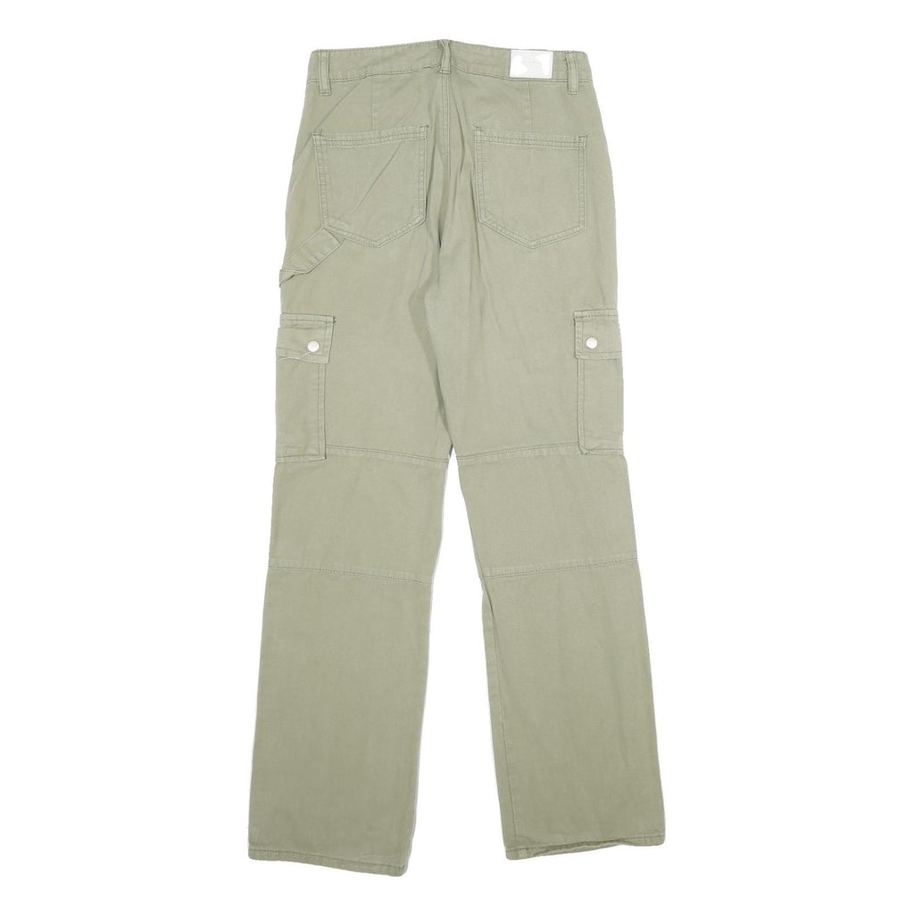 SEE SEE Womens Cotton Khaki Regular Cargo Trousers W28 L30 Utility Casual