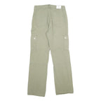 SEE SEE Womens Cotton Khaki Regular Cargo Trousers W28 L30 Utility Casual