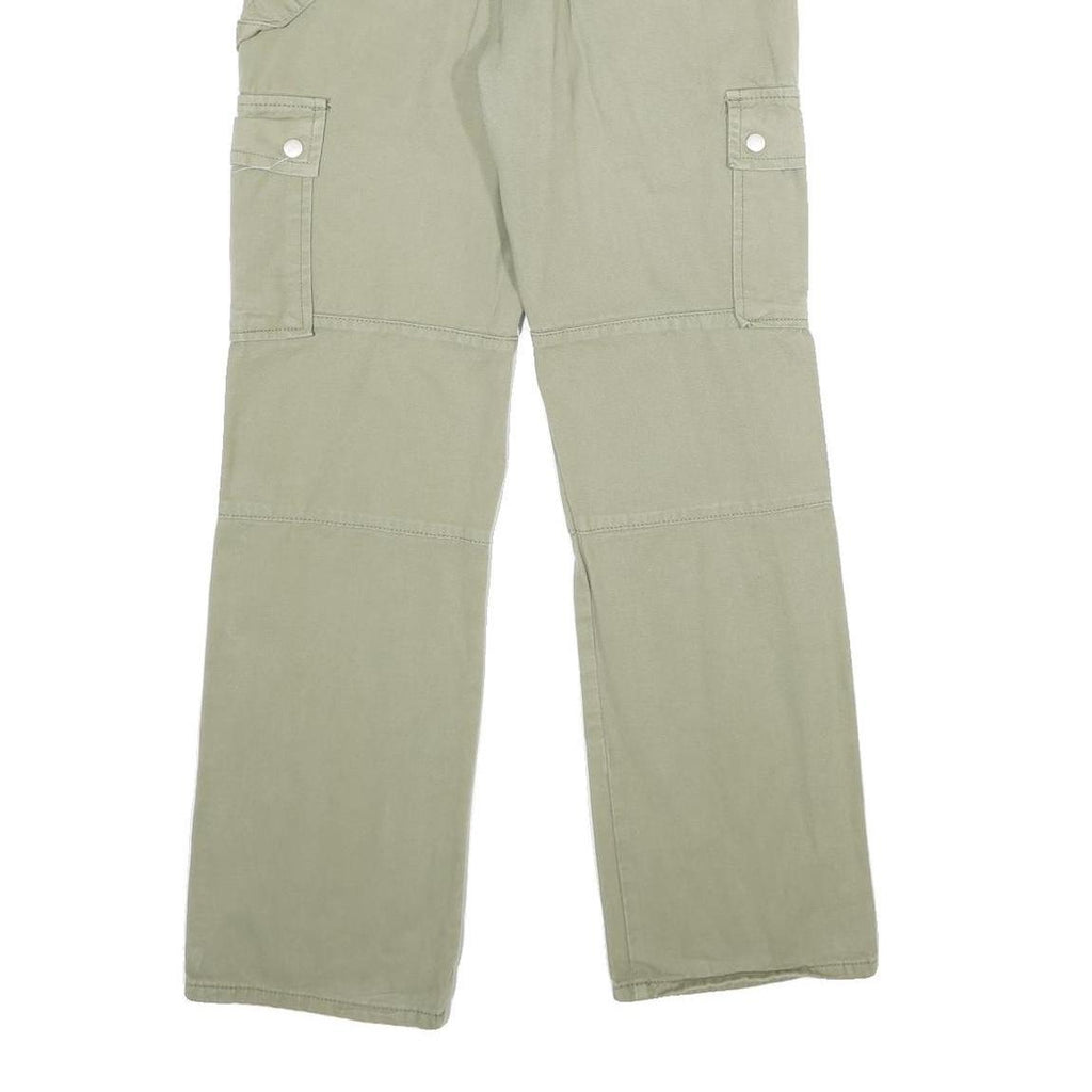 SEE SEE Womens Cotton Khaki Regular Cargo Trousers W28 L30 Utility Casual