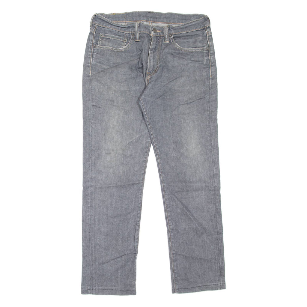 LEVI'S 511 Jeans Mens Grey Slim Straight W32 L27