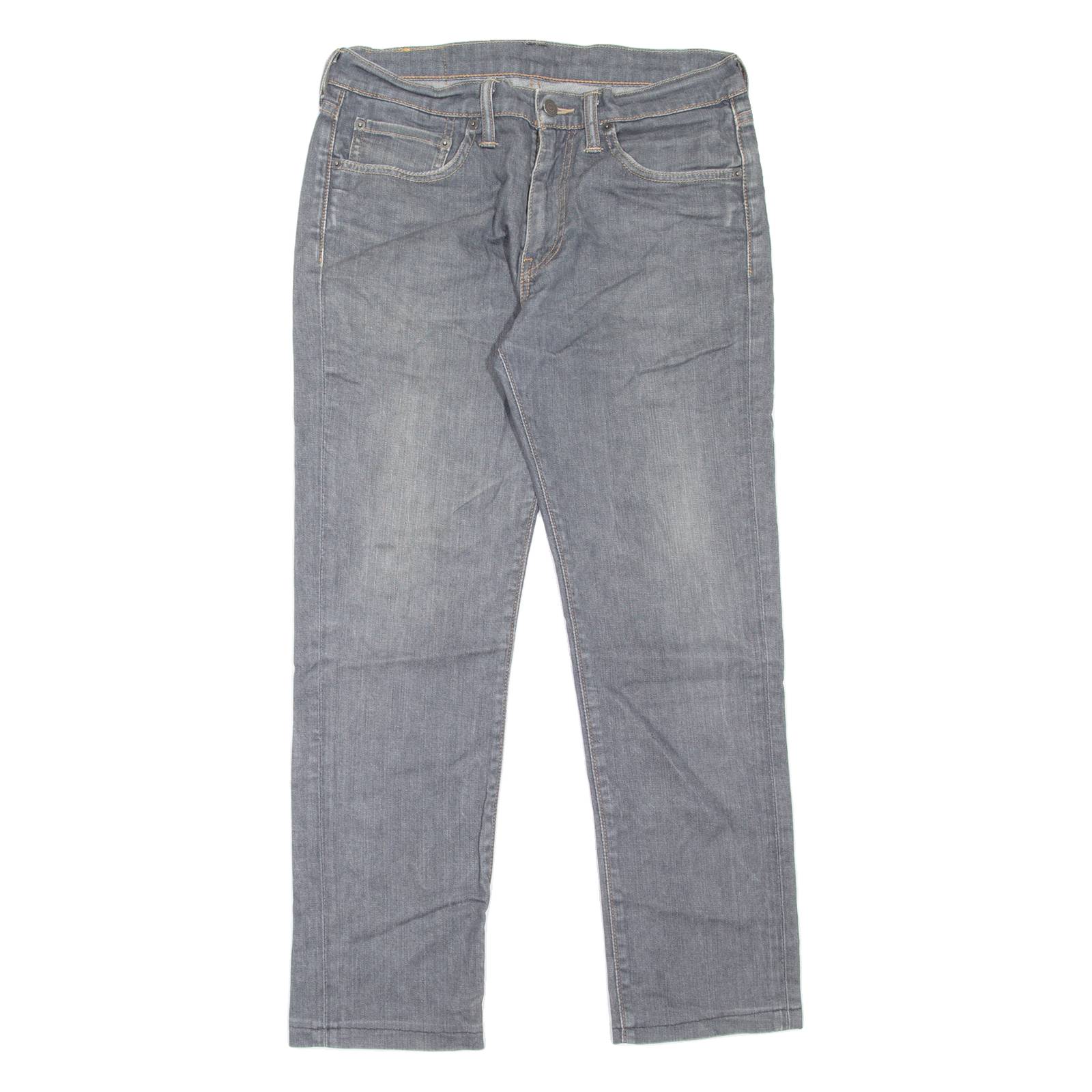LEVI'S 511 Jeans Mens Grey Slim Straight W32 L27