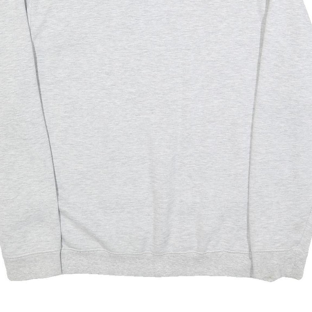 FILA Mens Grey Cotton Blend Crew Neck Sweatshirt XL Logo Print Casual Top