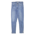 LEVI'S Womens Jeans Blue Slim Skinny Denim Medium W26 L26 Stretch Zip Fastening