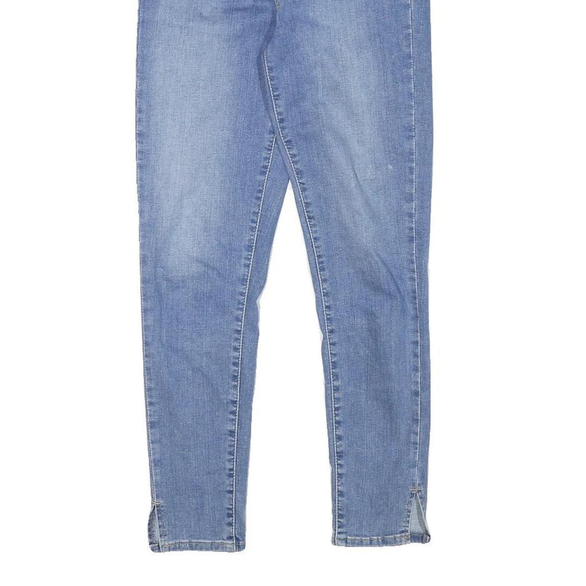 LEVI'S Womens Jeans Blue Slim Skinny Denim Medium W26 L26 Stretch Zip Fastening