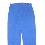 DICKIES Mens Cotton Blend Blue Regular Straight Trousers W32 L30 Workwear Cargo