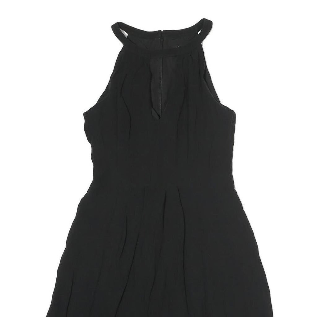 TED BAKER Womens Black Sleeveless Day Dress Polyester S Elegant UK S