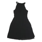 TED BAKER Womens Black Sleeveless Day Dress Polyester S Elegant UK S