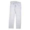 LEVI'S 514 Mens Jeans Light Blue Slim Straight Denim W31 L32 Classic Cotton