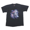 HARLEY DAVIDSON '95 Single Stitch Mens Black Graphic T-Shirt M Short Sleeve
