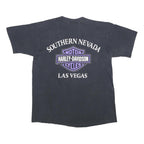 HARLEY DAVIDSON '95 Single Stitch Mens Black Graphic T-Shirt M Short Sleeve