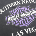 HARLEY DAVIDSON '95 Single Stitch Mens Black Graphic T-Shirt M Short Sleeve