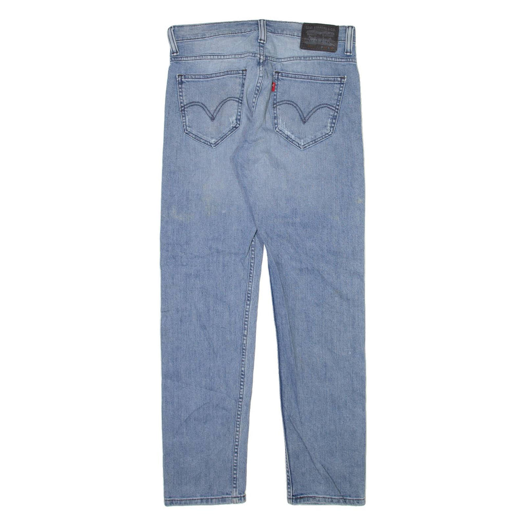LEVI'S 521 Jeans Mens Blue Regular Straight Stone Wash W31 L31