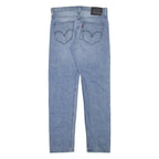 LEVI'S 521 Jeans Mens Blue Regular Straight Stone Wash W31 L31