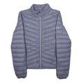 FILA Womens Blue Jacket S Polyester Puffer Quilted Zip Sportswear Casual