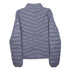 FILA Womens Blue Jacket S Polyester Puffer Quilted Zip Sportswear Casual