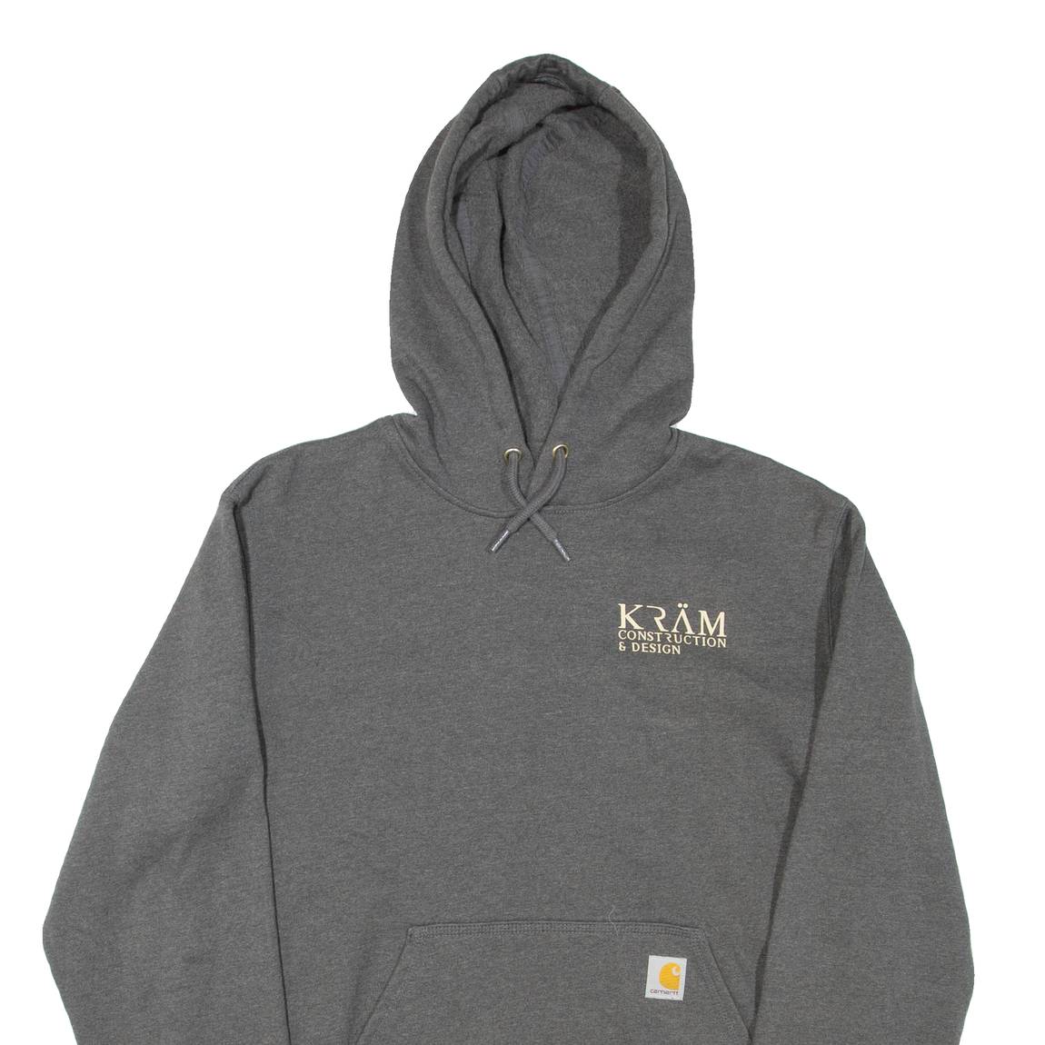 CARHARTT Loose Fit Mens Grey Hoodie M
