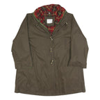 NIXMAR BY LANCETTI Womens Green Jacket L Polyester Blend Plain Button Closure