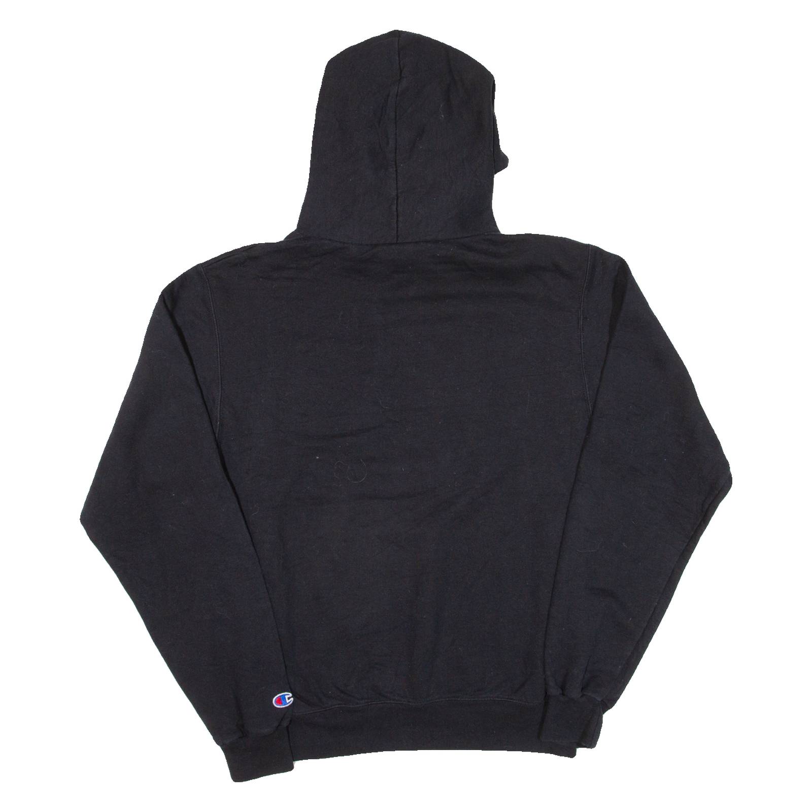 CHAMPION Sac State Mens Black Hoodie USA S