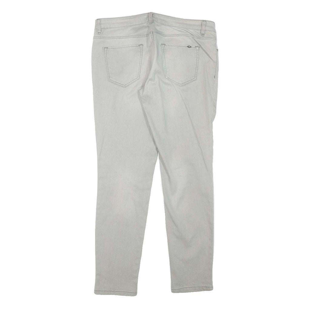 MASSIMO DUTTI Womens Slim Jeans Blue Denim W31 L28 Zip Cotton Blend Stylish