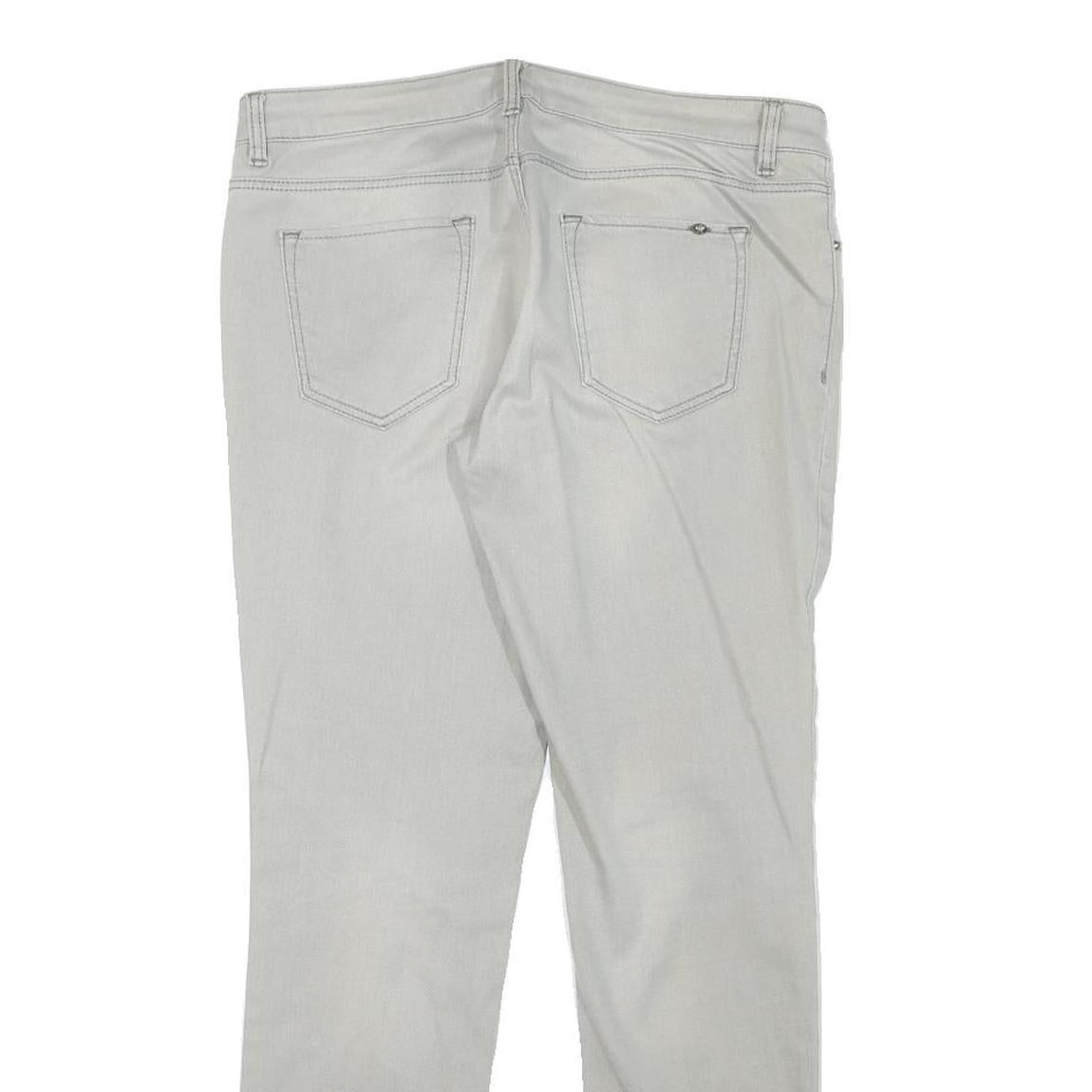 MASSIMO DUTTI Womens Slim Jeans Blue Denim W31 L28 Zip Cotton Blend Stylish