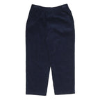 APPLESEEDS Womens Cotton Navy Blue Regular Leg Trousers W28 L25 Zip Closure