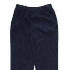 APPLESEEDS Womens Cotton Navy Blue Regular Leg Trousers W28 L25 Zip Closure