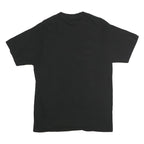 PORT & COMPANY Mens Black Football T-Shirt L Short Sleeve Crew Neck Mattson