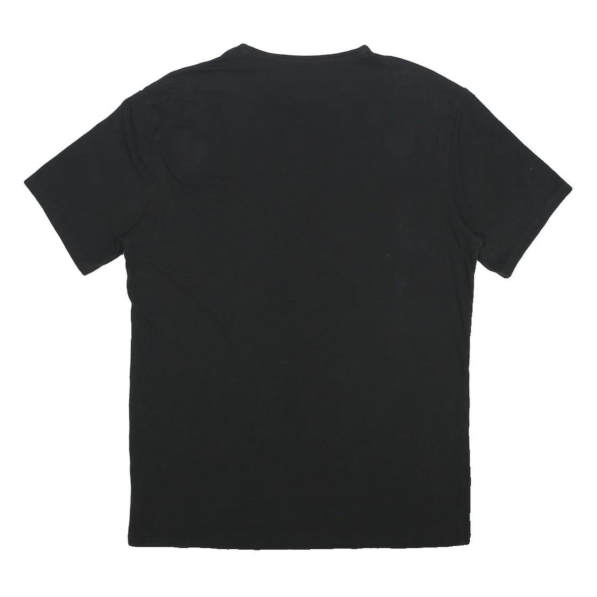 CALVIN KLEIN Mens Black Classic T-Shirt L Short Sleeve Crew Neck Simple Design