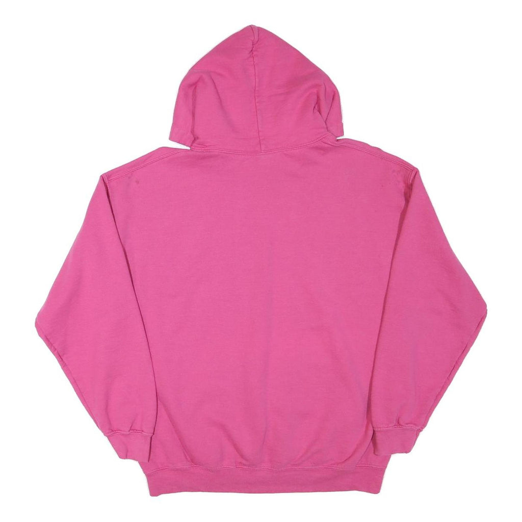 GILDAN Womens Pink Florida United States Pullover Hoodie L Casual Sweatshirt