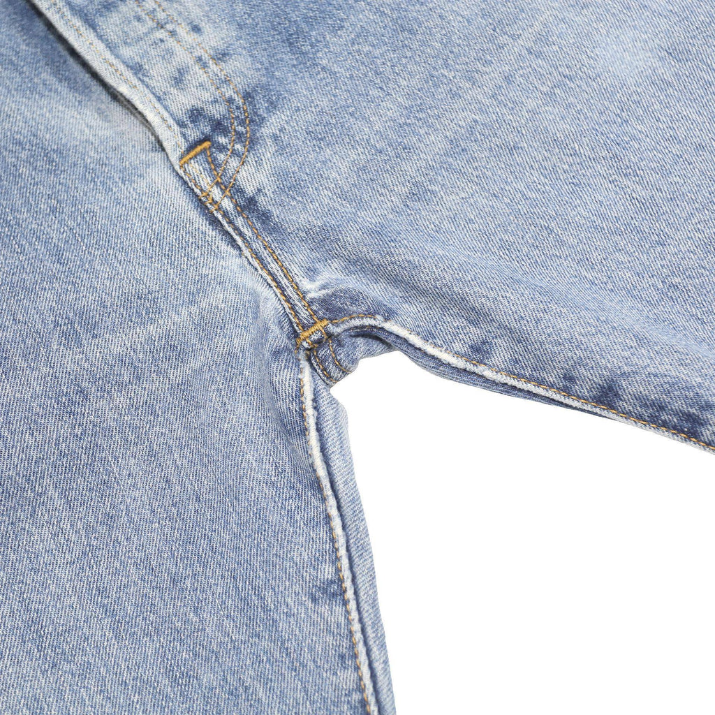 LEVI'S 501 Mens Jeans Blue Regular Straight Denim W34 L30 Classic Button Fly