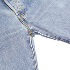 LEVI'S 501 Mens Jeans Blue Regular Straight Denim W34 L30 Classic Button Fly