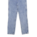 WRANGLER Womens Classic Blue Denim Medium Zip Jeans W24 L26 Comfortable Casual