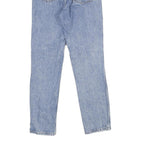 WRANGLER Womens Classic Blue Denim Medium Zip Jeans W24 L26 Comfortable Casual