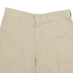 DICKIES Mens Workwear Shorts Beige Relaxed M W32
