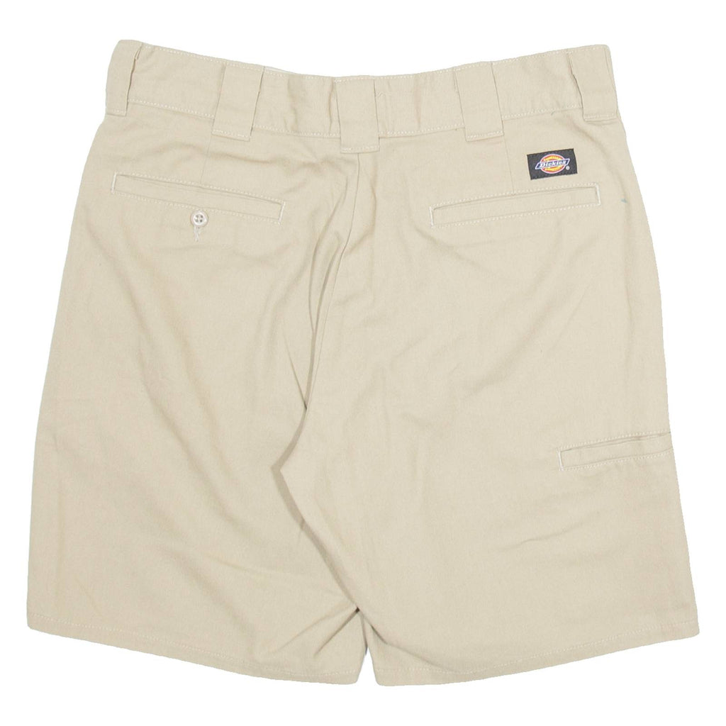 DICKIES Mens Workwear Shorts Beige Relaxed M W32