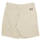DICKIES Mens Workwear Shorts Beige Relaxed M W32