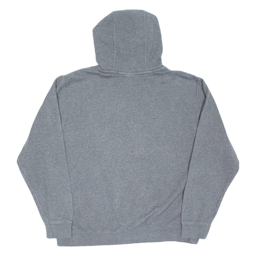 NIKE Womens Grey Hoodie Pullover L