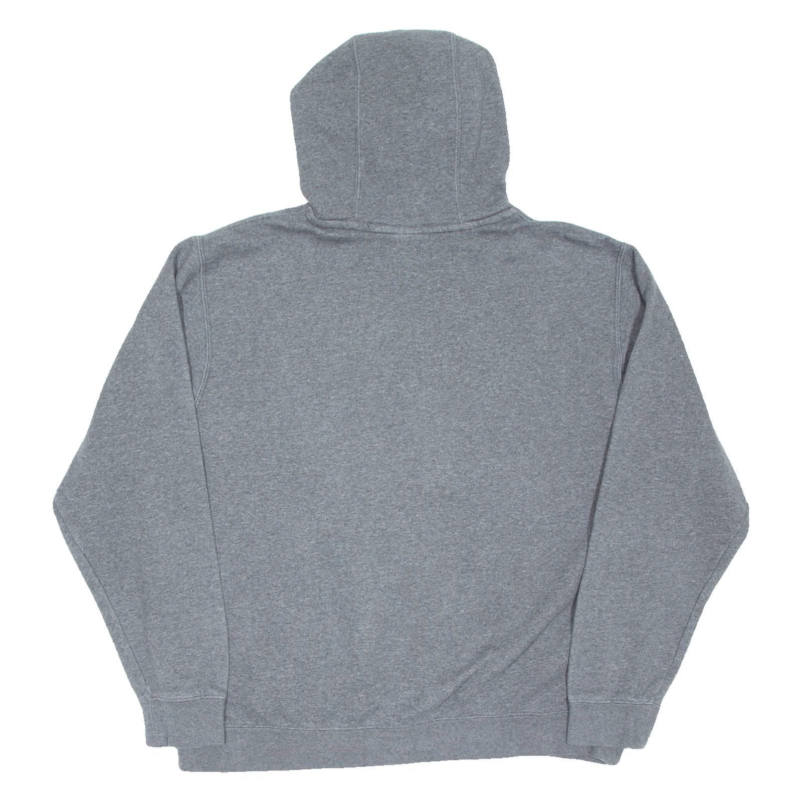NIKE Womens Grey Hoodie Pullover L