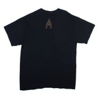 GILDAN Taped Mens Band T-Shirt Black L