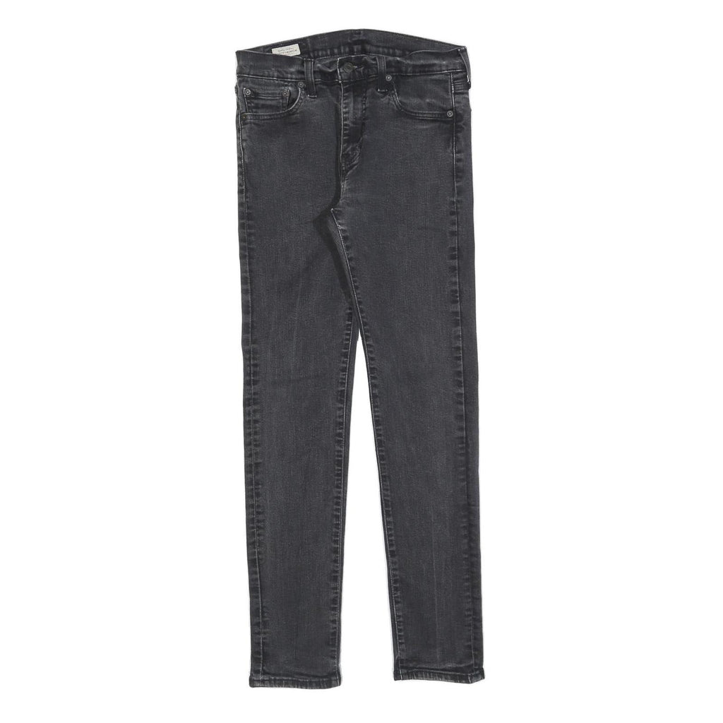 LEVI'S 510 BIG E Mens Jeans Black Slim Skinny Denim Medium W30 L32 Stretch